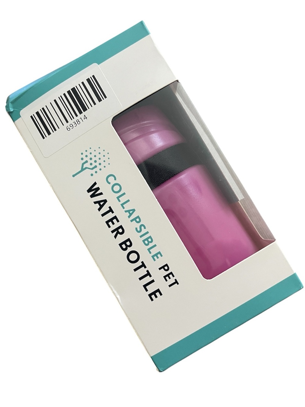 Collapsible Pet Water Bottle - Pink